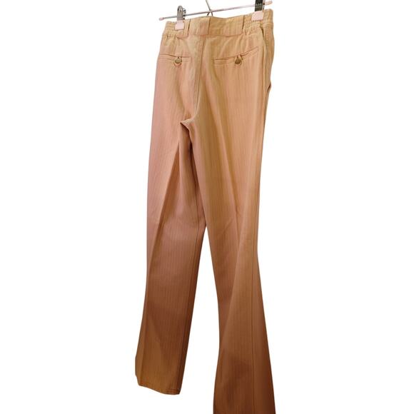 VTG Terramar NWT Women's Tan Corduroy Pants Size 6 Long Straight Leg High Rise - Picture 2 of 7